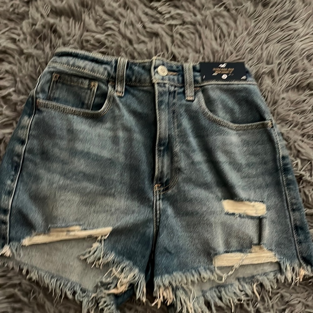 Hollister jean shorts
